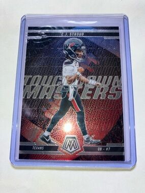 2025 Panini CJ Stroud Touchdown Masters Houston Texans Football Card NM+
